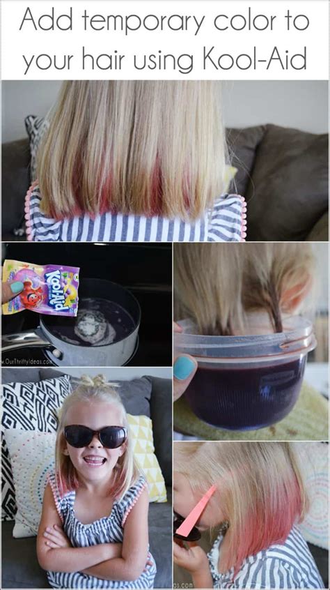 Unfortunately, dyeing your hair every color of the rainbow isn't really an option, but luckily, coloring your hair isn't permanent. How to dye your hair with Kool Aid An Easy way to add fun ...