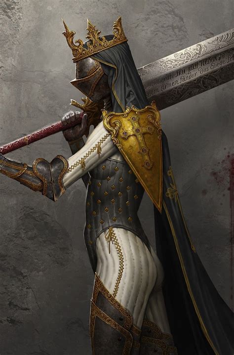 St Domnica Of The Zweihander By Mike Franchina The Art Showcase
