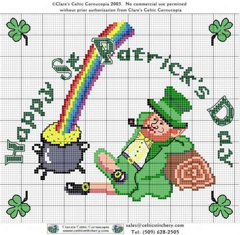 Patrick's day is an irish holiday, celebrated all around the globe to honor the patron saint of ireland saint patrick on march 17th. Stitch Something Fun for St. Patrick's Day - Cross-Stitch