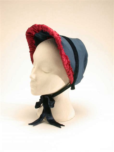 Womans Bonnet Victorian Replica Object Lessons Clothes