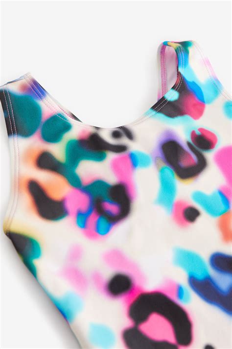 Buy Multi Bright Animal Print Sports Swimsuit 3 16yrs From The Next