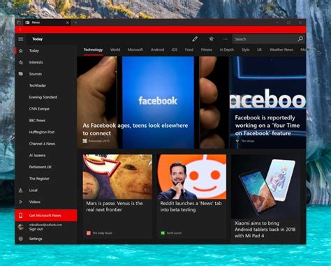 Microsoft Brings Its Updated News App To Windows 10 Devices Neowin