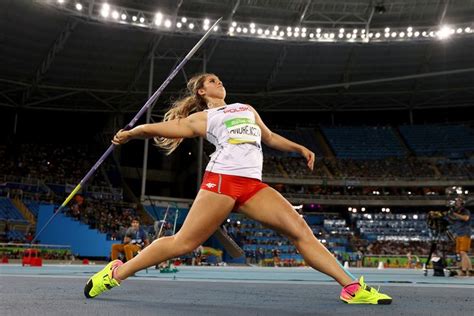 Athletics Javelin Throw Women Javelin Throw Athlete Javelin