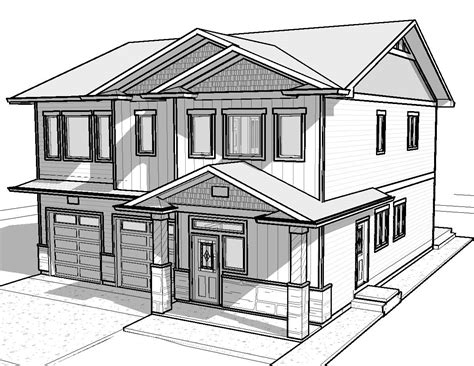 Easy House Drawings Modern Basic Simple Home Plans And Blueprints 83764
