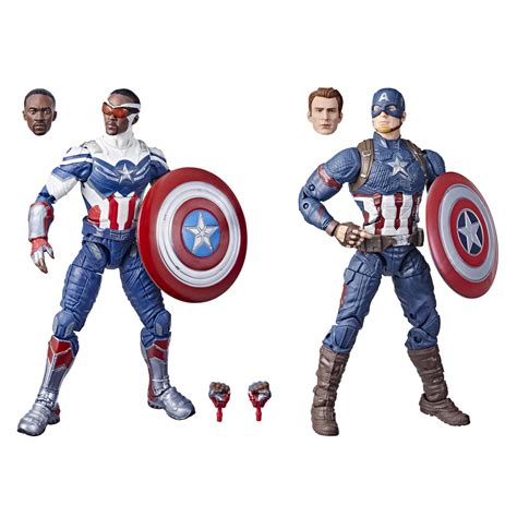 Buy Marvel Legends Series Captain America 2 Pack Steve Rogers And Sam