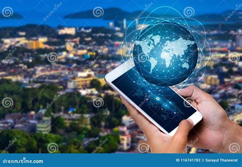 Smart Phones And Globe Connections Uncommon Communication World