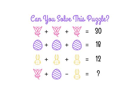 These Tricky Spring Math Puzzles Will Stump Even The Most Brilliant