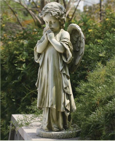 Josephs Studio Praying Child Cherub Garden Yard Statue Angel Garden