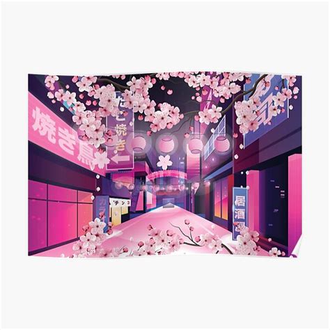 Pink Sakura Ideas Neon Japanese Street Cherry Blossom Ideas For