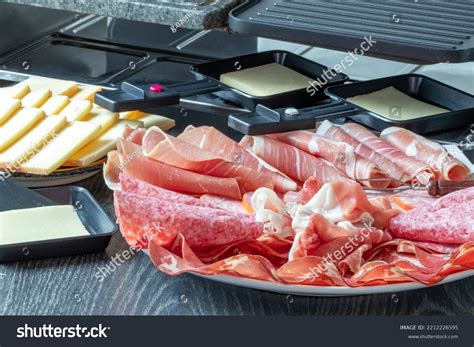 Various Cold Cuts Cheese Raclette Stock Photo 2212226595 Shutterstock