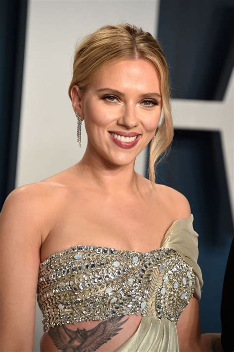 Scarlett Johansson Vanity Fair Oscar Party Celebmafia