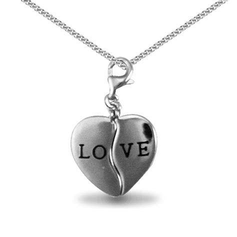925 Silver Love Pendant Silver Collection From Personal Jewellery