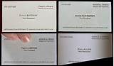 American Psycho Business Card Images