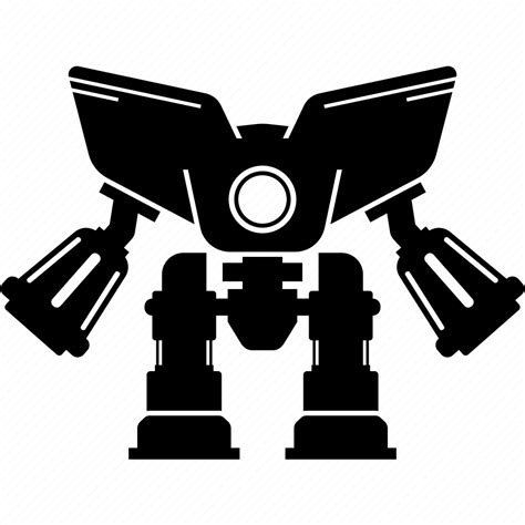 Big Blaster Mecha Battle War Robot Mech Icon Download On Iconfinder
