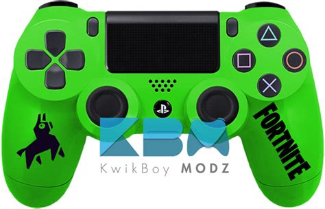 Custom Green Fortnite Ps4 Controller Kwikboy Modz
