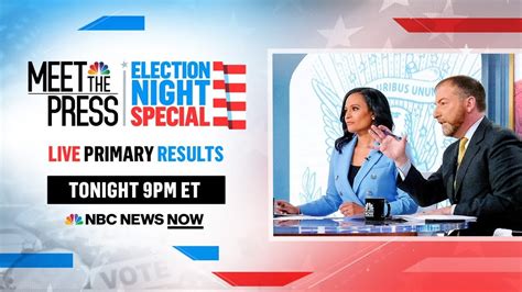 Live Meet The Press Election Night Special Nbc News Now Youtube