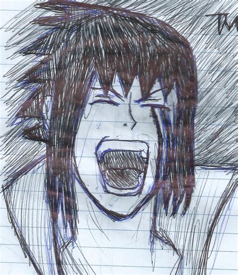 Sasuke Laughing By Dogz125 On Deviantart