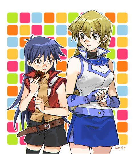 Tenjouin Asuka And Saotome Rei Yu Gi Oh And More Drawn By Wolves Danbooru