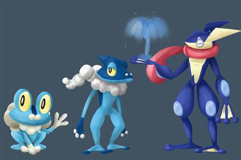 Froakies Evolution Line By Lunarhalo24 On Deviantart