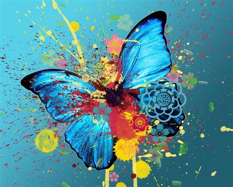 Abstract Butterfly Colorful Image 504135 On