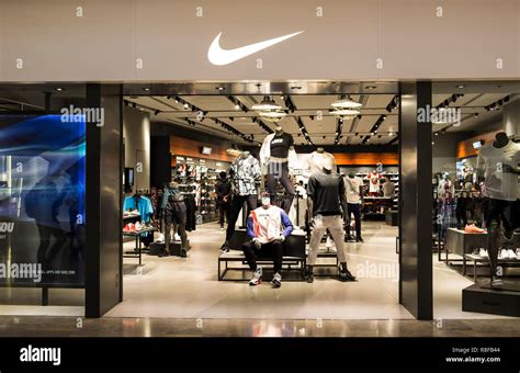 Hong Kong April 7 2019 Nike Store In Hong Kong Stock Photo Alamy