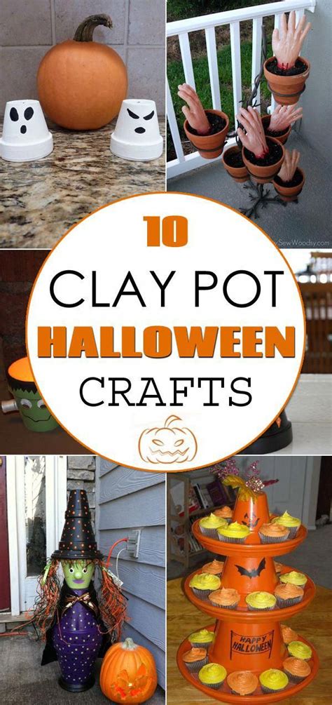 Diytotry Top 10 Clay Pot Halloween Crafts → Wheretobuycheapclay