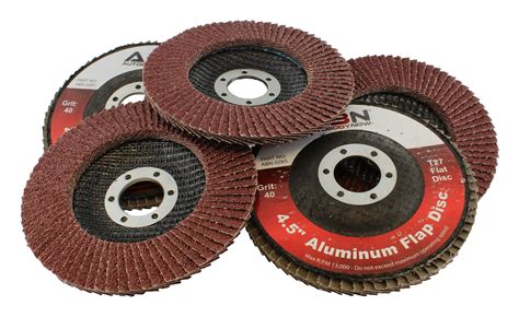 Abn 45” X 78 T27 40 Grit Flat Flap Disc Grinding And Sanding Wheels
