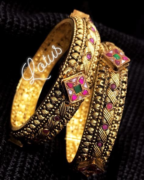 20 Traditional Gold Plated Bangles And Where To Shop Them South India