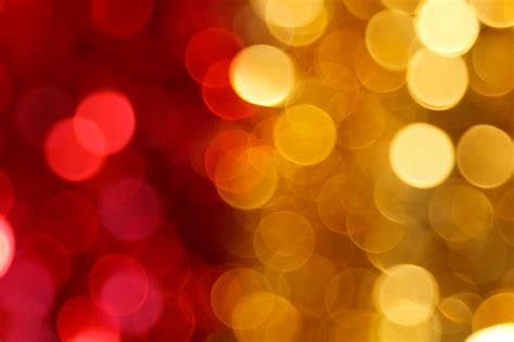 Red And Yellow Bokeh Background By Publicdomainpictures