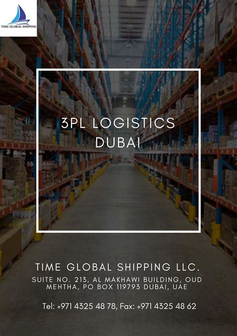 Why Use A Warehouse Of A Dubai Logistics Company Time Global Shipping