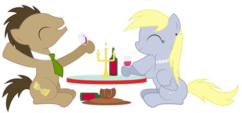 Derpy And Doctor Whooves Date By Replaymasteroftime On Deviantart