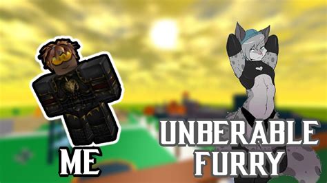Roblox Furry Gets Knocked Overcombat Warriors Youtube
