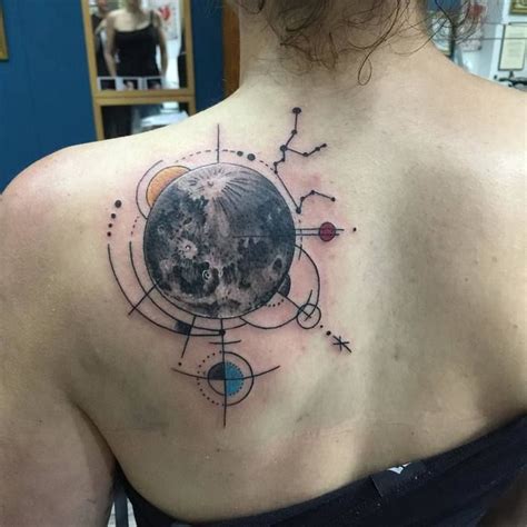 44 Mystical Moon Tattoo Designs And Meanings Tattoobloq Full Moon