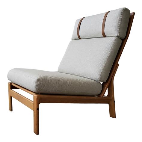 Mid Century Danish Oak Lounge Chair By Komfort Design Chairish Mid