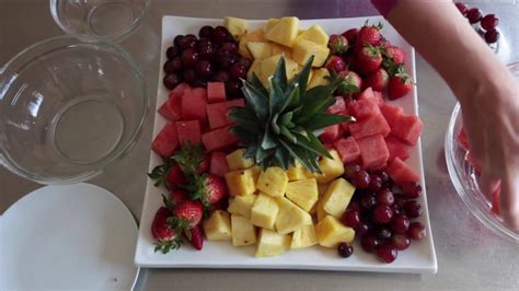 Super Impressive Throw Together Fruit Platter For Easy Entertaining