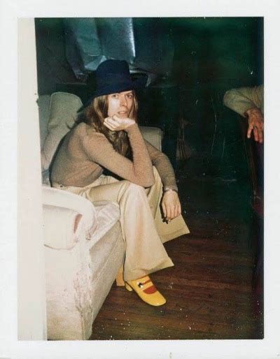 Andy Warhol Polaroid Of David Bowie 1971 Tumbex
