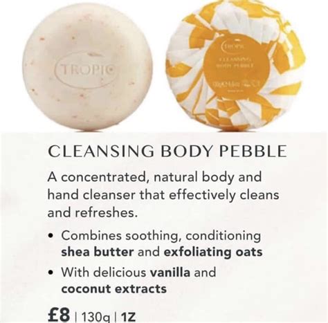 ?? Tropic Cleansing Body Pebble ?? | Tropic skincare, Hand ...