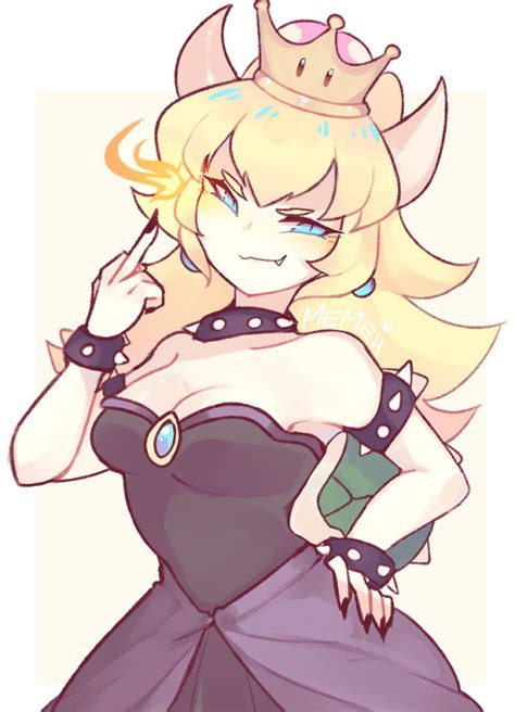 Bowsette X Male Reader Prettiest Of All By Hazyphantom