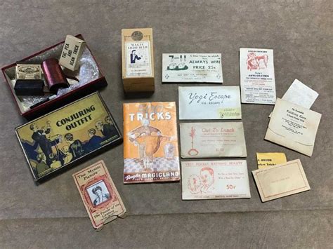 Lot Of Vintage Magic Tricks