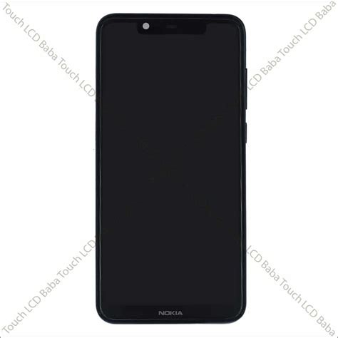Nokia 5 1 Plus Display And Touch Screen Glass Combo With Frame TA 1102