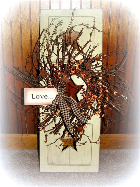 You can also get $5 off your next order by becoming an email. Primitive Home Decor - Wood Items | Primitive decorating ...
