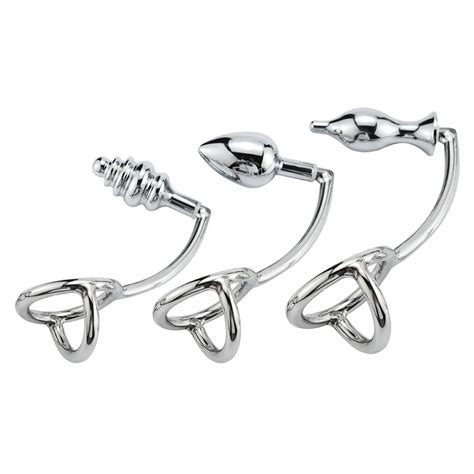 Anal Hook 6 Kind Different Anal Sex Toy Set Butt Plug Stainless Steel