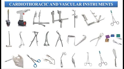 Cardiothoracic And Vascular Instruments With Pdf Notes Youtube