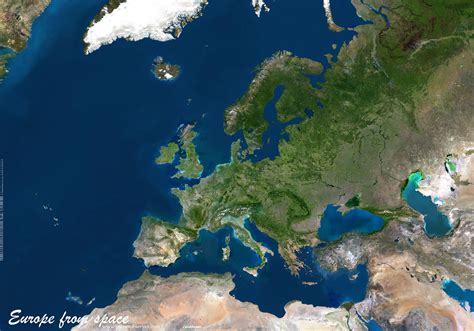 Europe Map Or Map Of Europe Or European Map