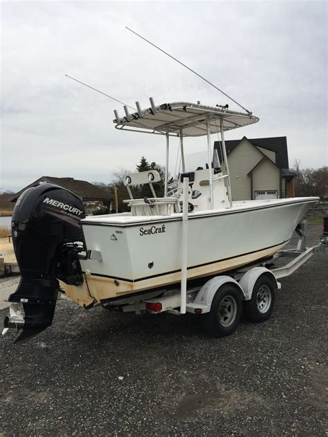 Trade Sale Seacraft 21 Open Wfresh Power The Hull Truth Boating