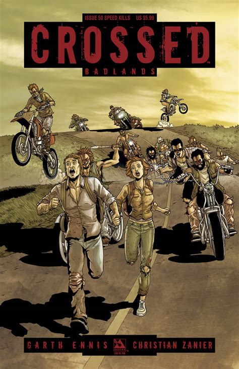 Crossed Badlands 50 Speed Kills Cover Fresh Comics