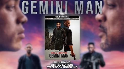 gemini man 4k ultra hd limited edition steelbook unboxing review bluray dan youtube