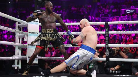 Deontay Wilder Is Back Sends Opponent To The Shadow Realms In First