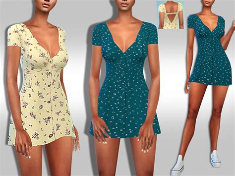 Sims 4 Casual Dress Cc To Download All Free Fandomspot