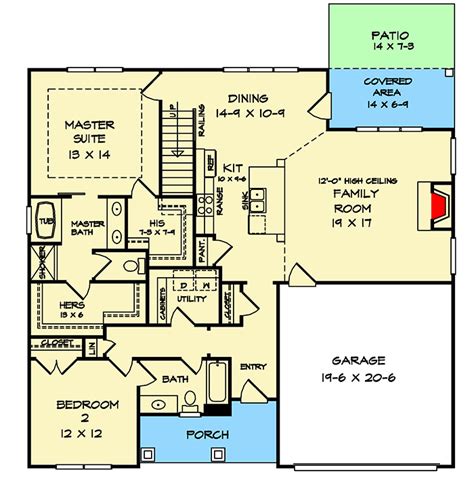 Upstairs master bedroom house plans. 3-Bed Craftsman with Bedroom Suite Upstairs - 360055DK ...
